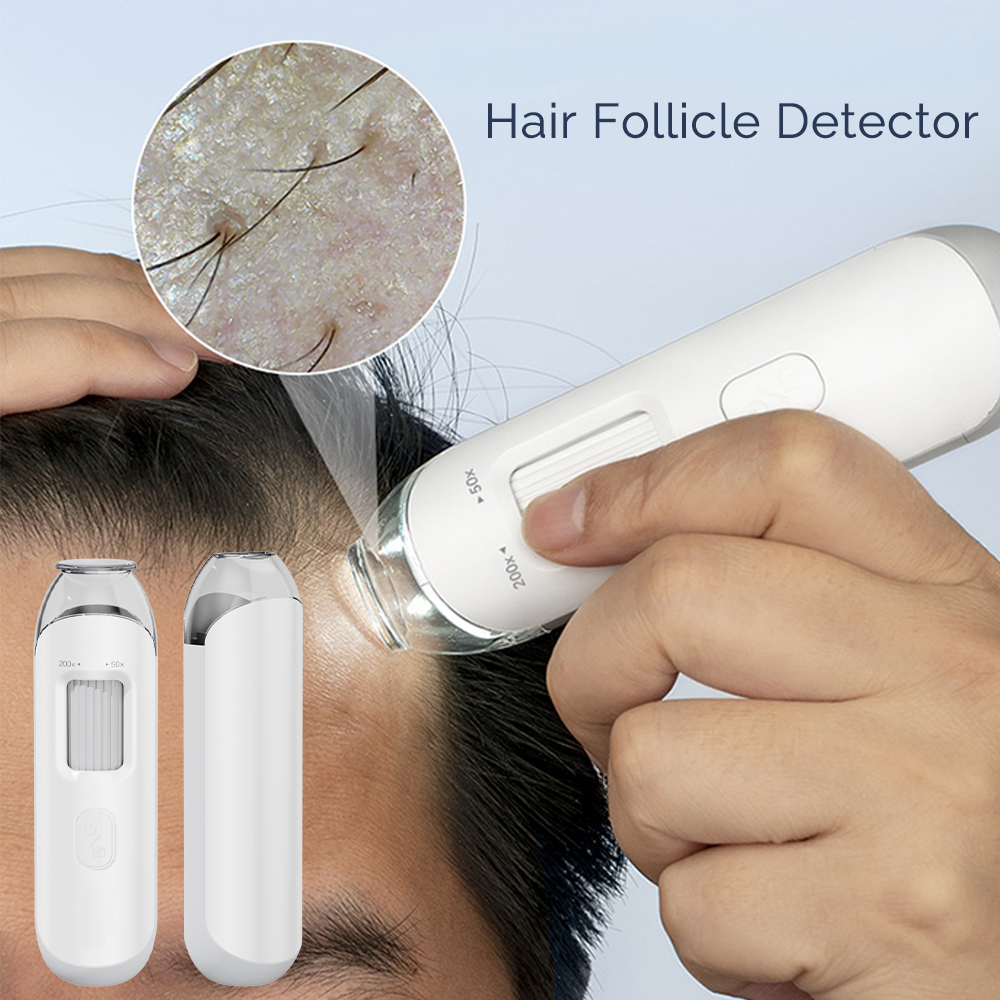 Hair Care Clinic - New 50X/200X Hair Follicles Scalp Detector