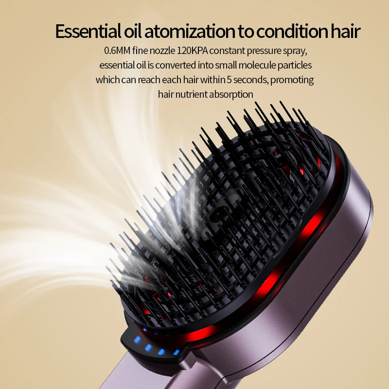 Hair Care Oil - Electric Hair Brush Spray Essential Oil