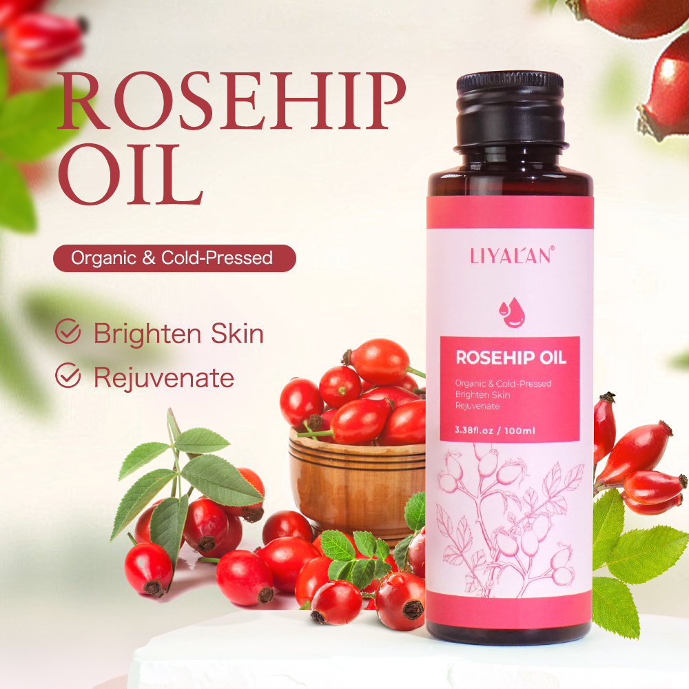 Hair Care Essence Oil - 100ml Rosehip Oil Brighten Firm Rejuvenate