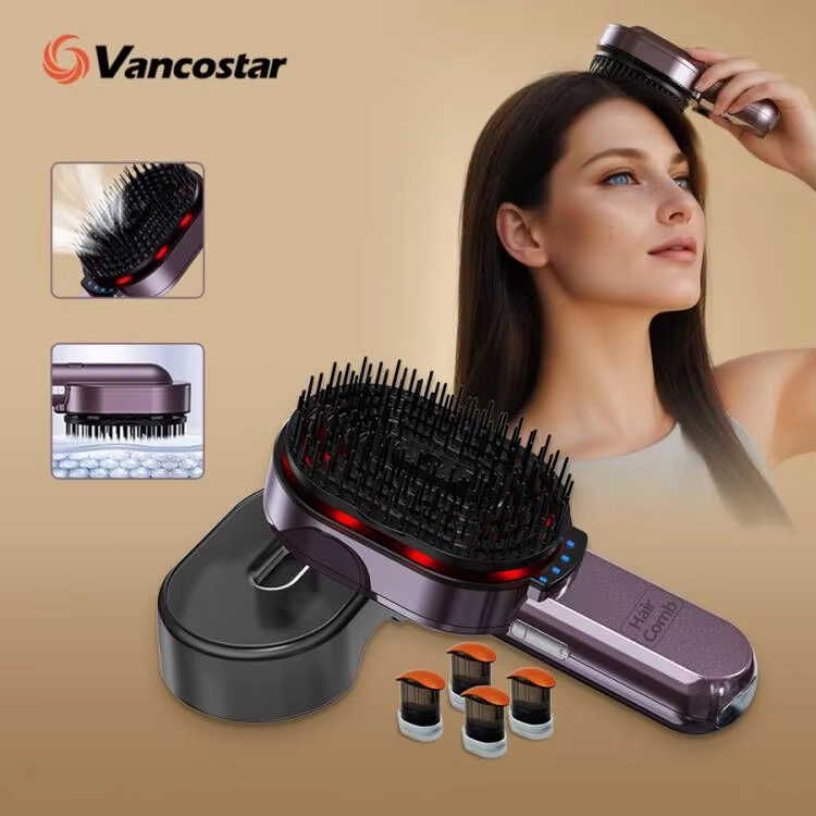 Hair Care Oil - 4-in-1 Massage Comb Essential Hair Oil