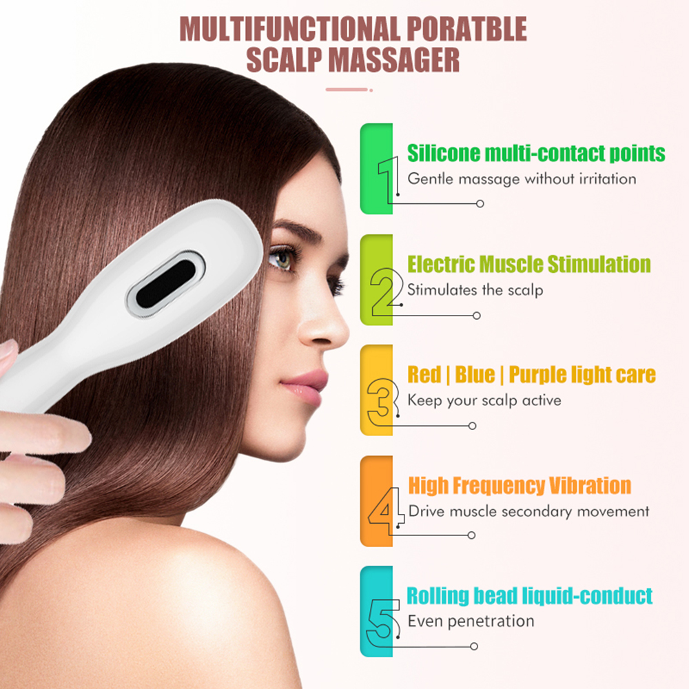 Electric Scalp Massage Comb +  - Hair Care Oil のレビューと価格