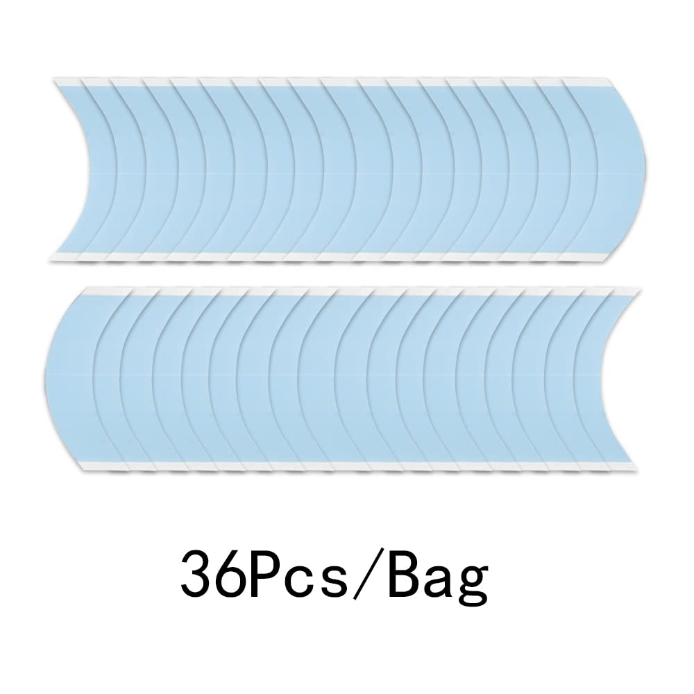 Curved Hair System Tape 36pcs  - Hair Extension Tape In のレビューと価格