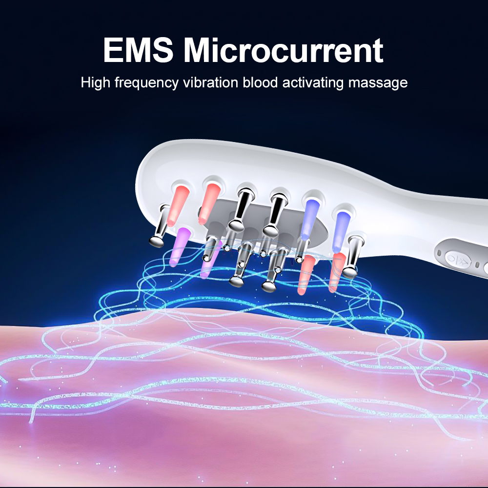 3 Gears EMS Vibration LED Ligh - Hair Care Growth のレビューと価格