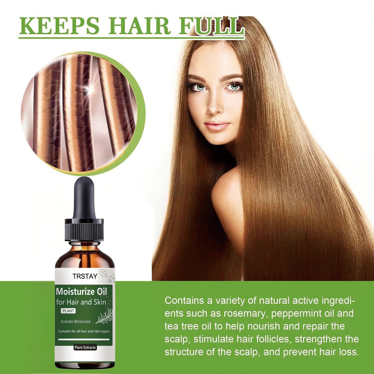 TRSTAY Rosemary Essential Oil  - Rosemary Hair Oil のレビューと価格