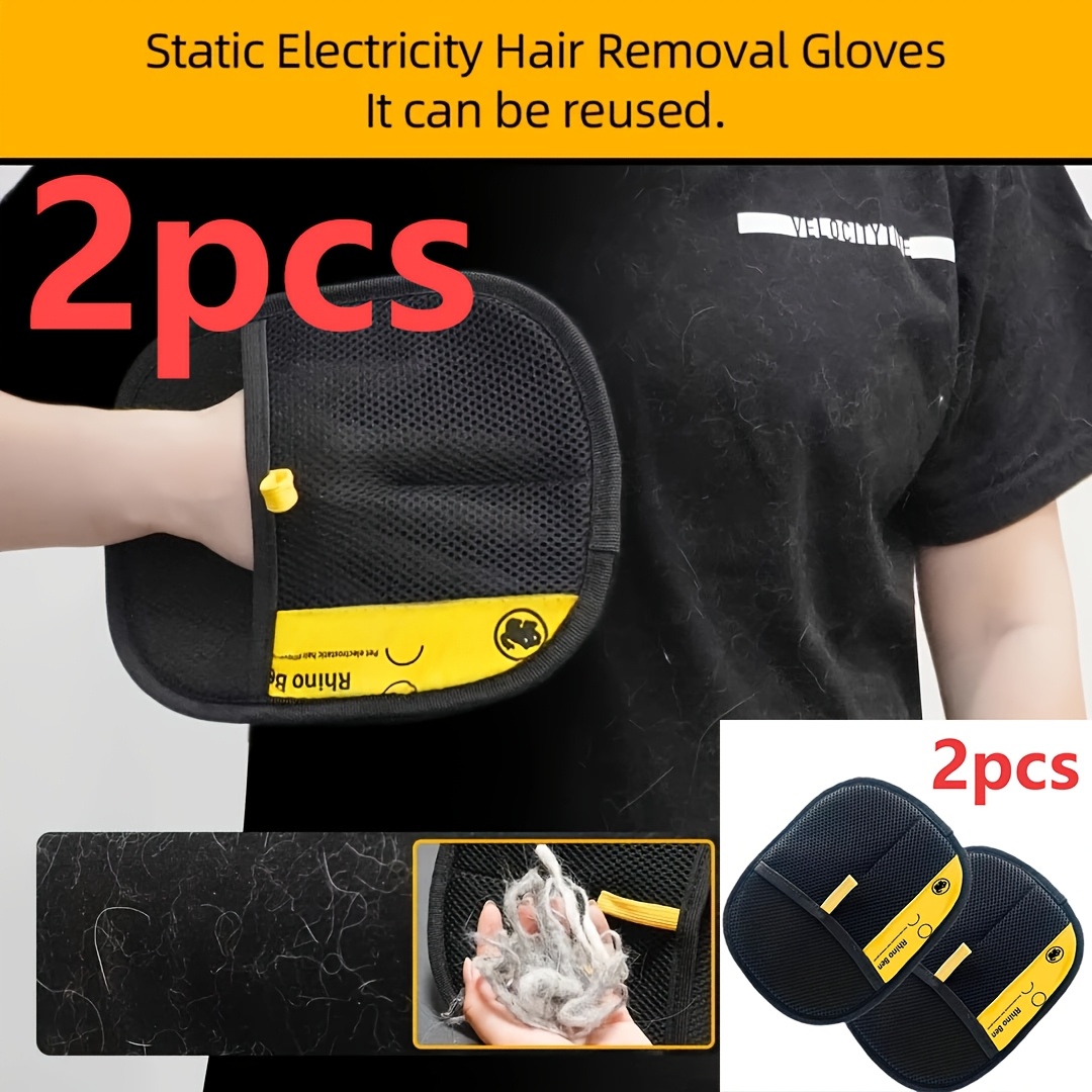 2-Piece Pet Hair Removal Glove - Hair Care Clinic のレビューと価格