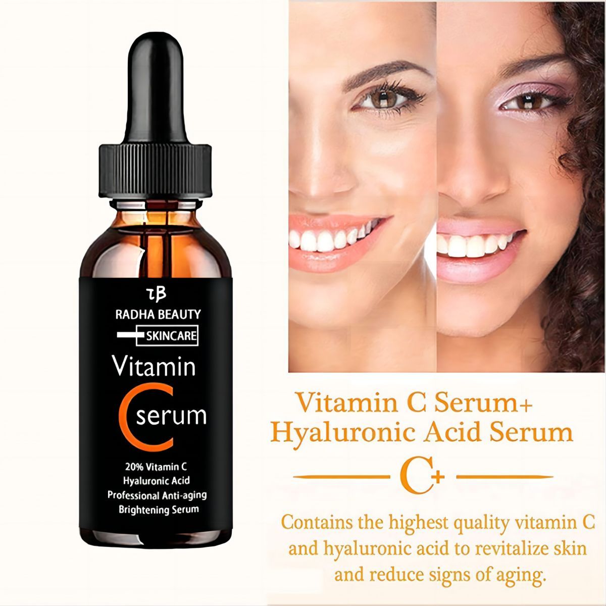 Vitamin C serum Face Serum Lon - Silk Press Serum のレビューと価格