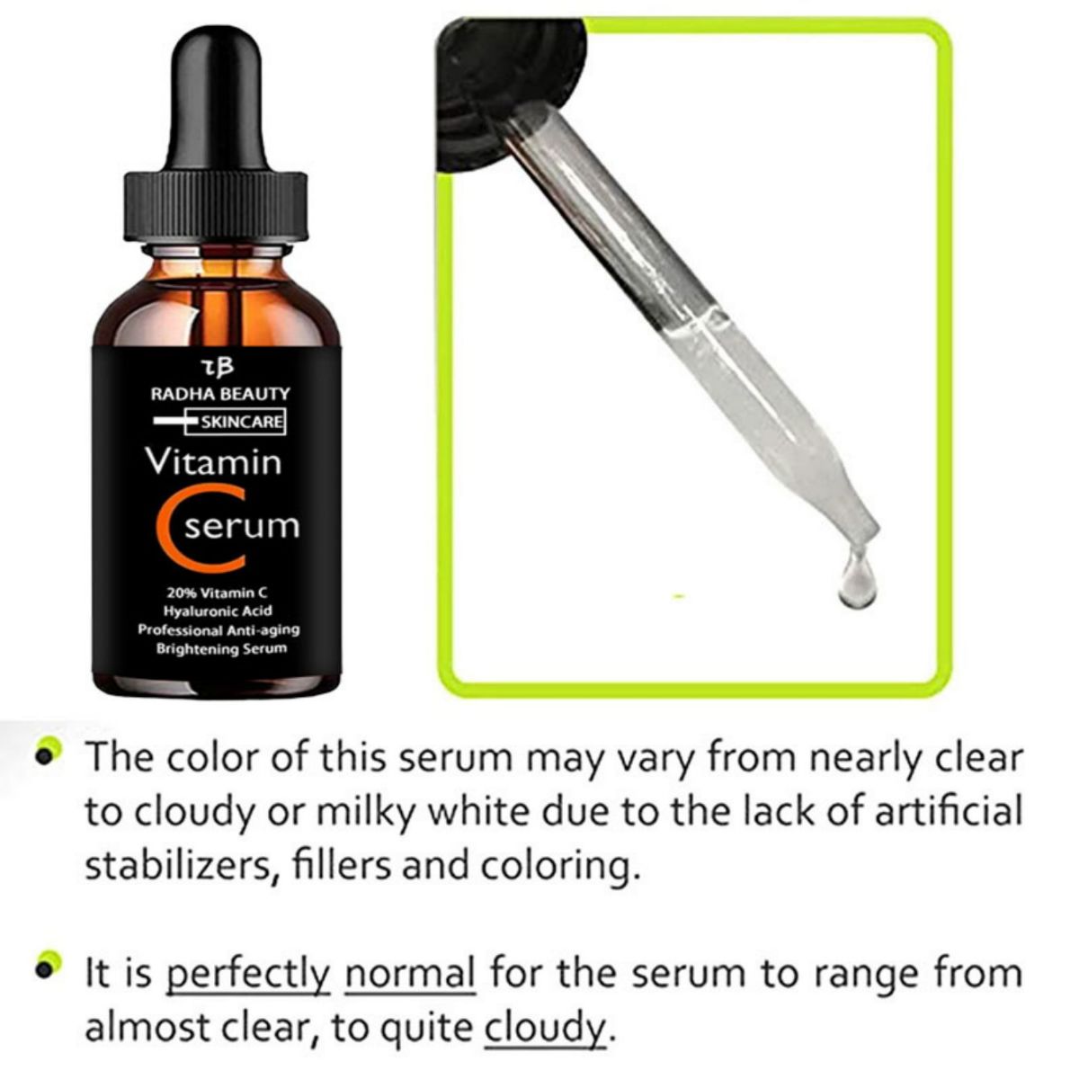Vitamin C serum Face Serum Lon - Silk Press Serum のレビューと価格