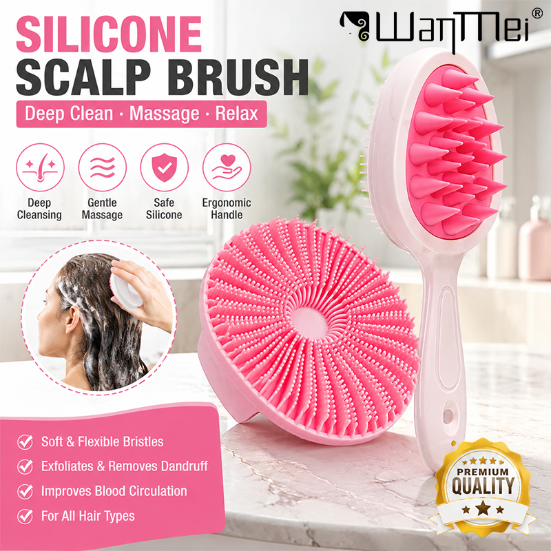2Pcs Silicone Scalp Massage Br - Hair Care Dandruff のレビューと価格