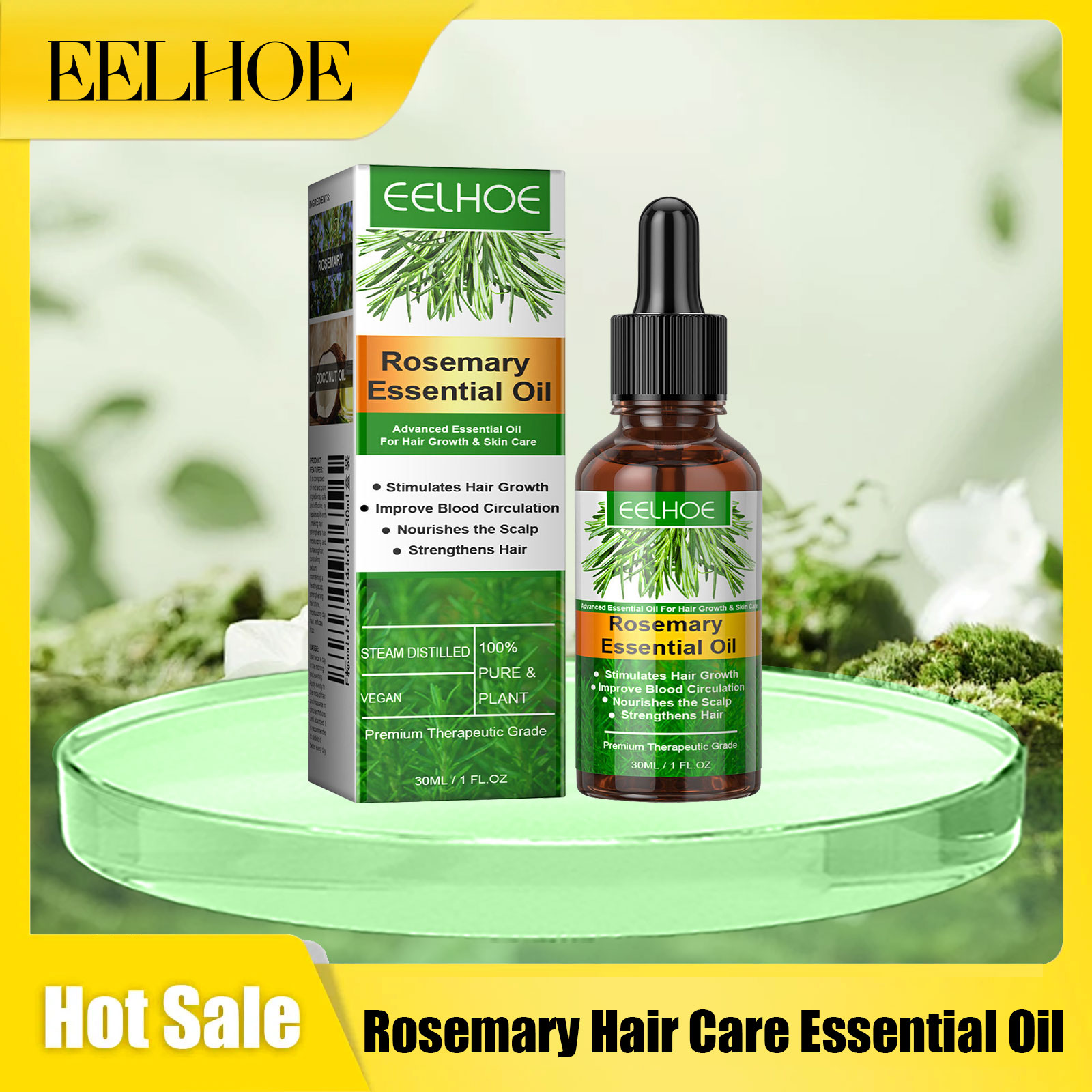 Eelhoe Rosemary Hair Care Esse - Rosemary Hair Oil のレビューと価格