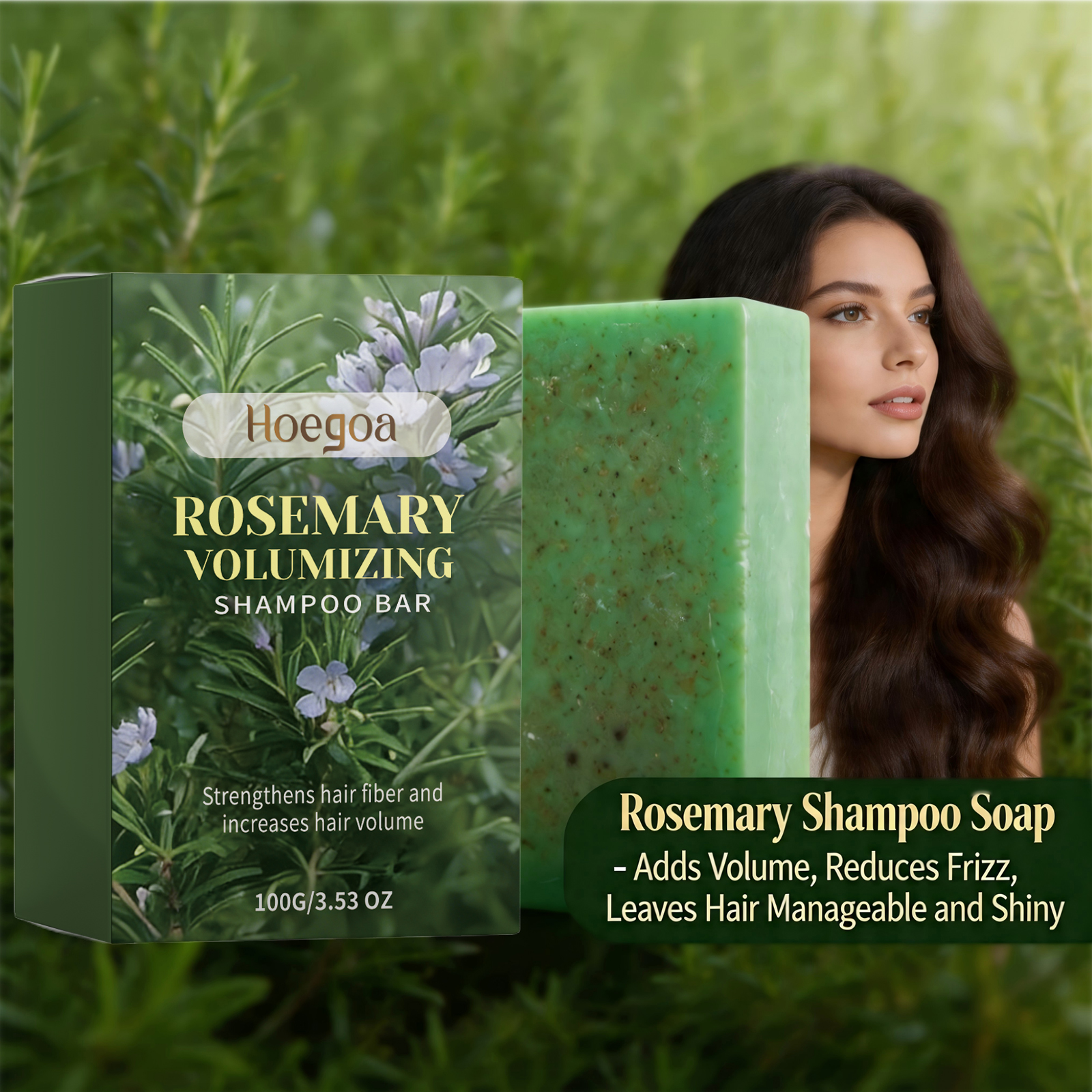 Rosemary Volumizing Shampoo Ba - Hair Care Dandruff のレビューと価格