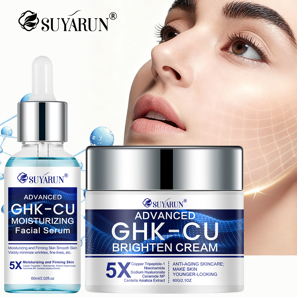 SUYARUN GHK-CU Cream & Serum - - Silk Press Serum のレビューと価格