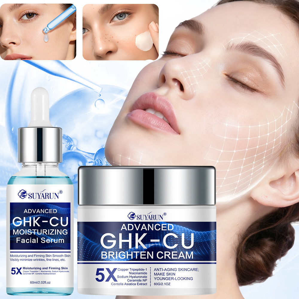 SUYARUN GHK-CU Cream & Serum - - Silk Press Serum のレビューと価格