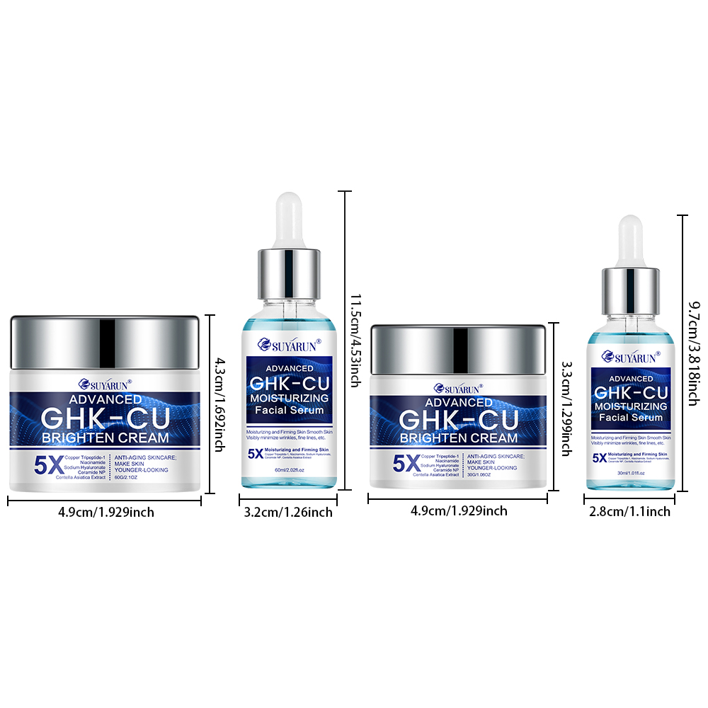 SUYARUN GHK-CU Cream & Serum - - Silk Press Serum のレビューと価格