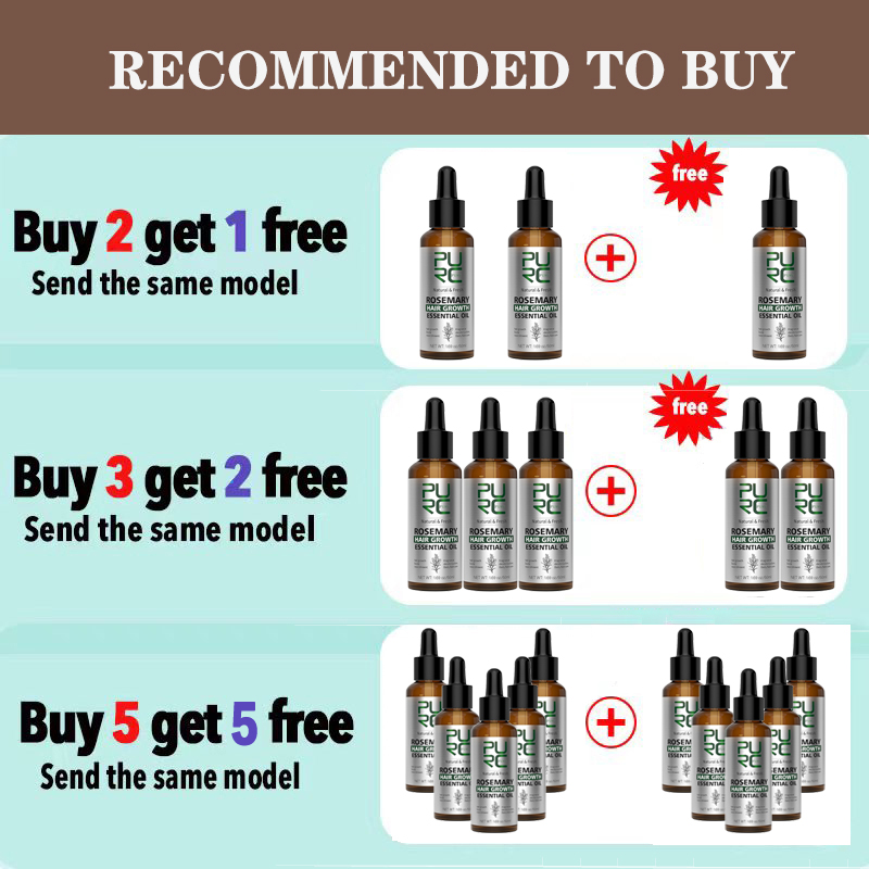 PURC Rosemary Oil For Hair Gro - Hair Care Essence Oil のレビューと価格