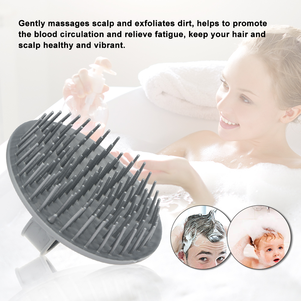 Silicone Shampoo Brush Scalp M - Hair Care Dandruff のレビューと価格