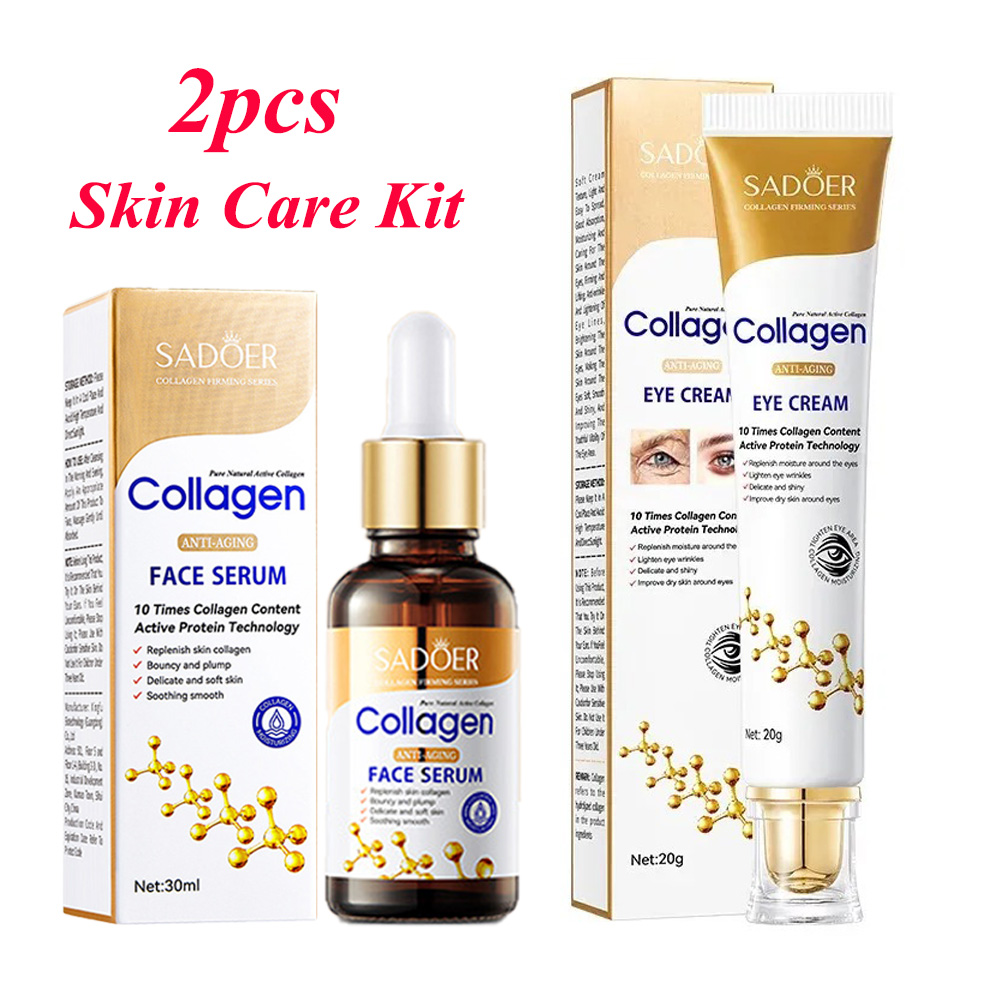 SADOER Collagen Skin Care Sets - Silk Press Serum のレビューと価格