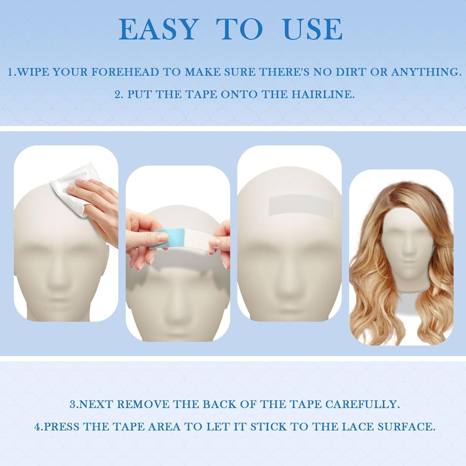 Walker Strong Hold Curved Hair - Hair Extension Tape In のレビューと価格
