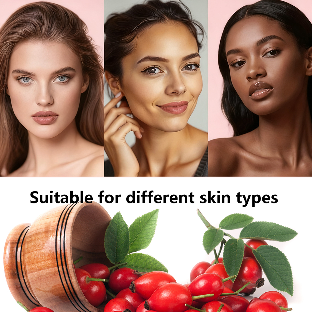 HISENRAIN Rosehip Skincare Set - Silk Press Serum のレビューと価格