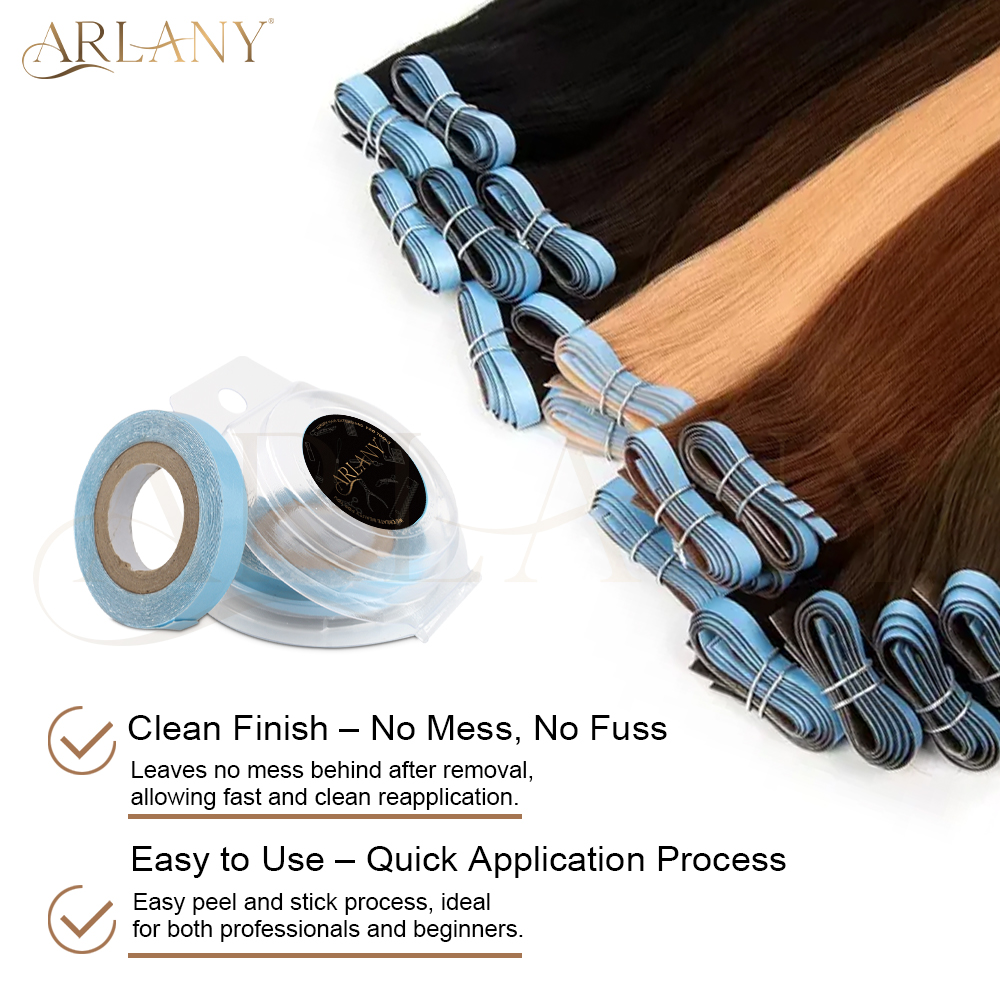 ARLANY 3Yards Double Sided Tap - Hair Extension Tape In のレビューと価格