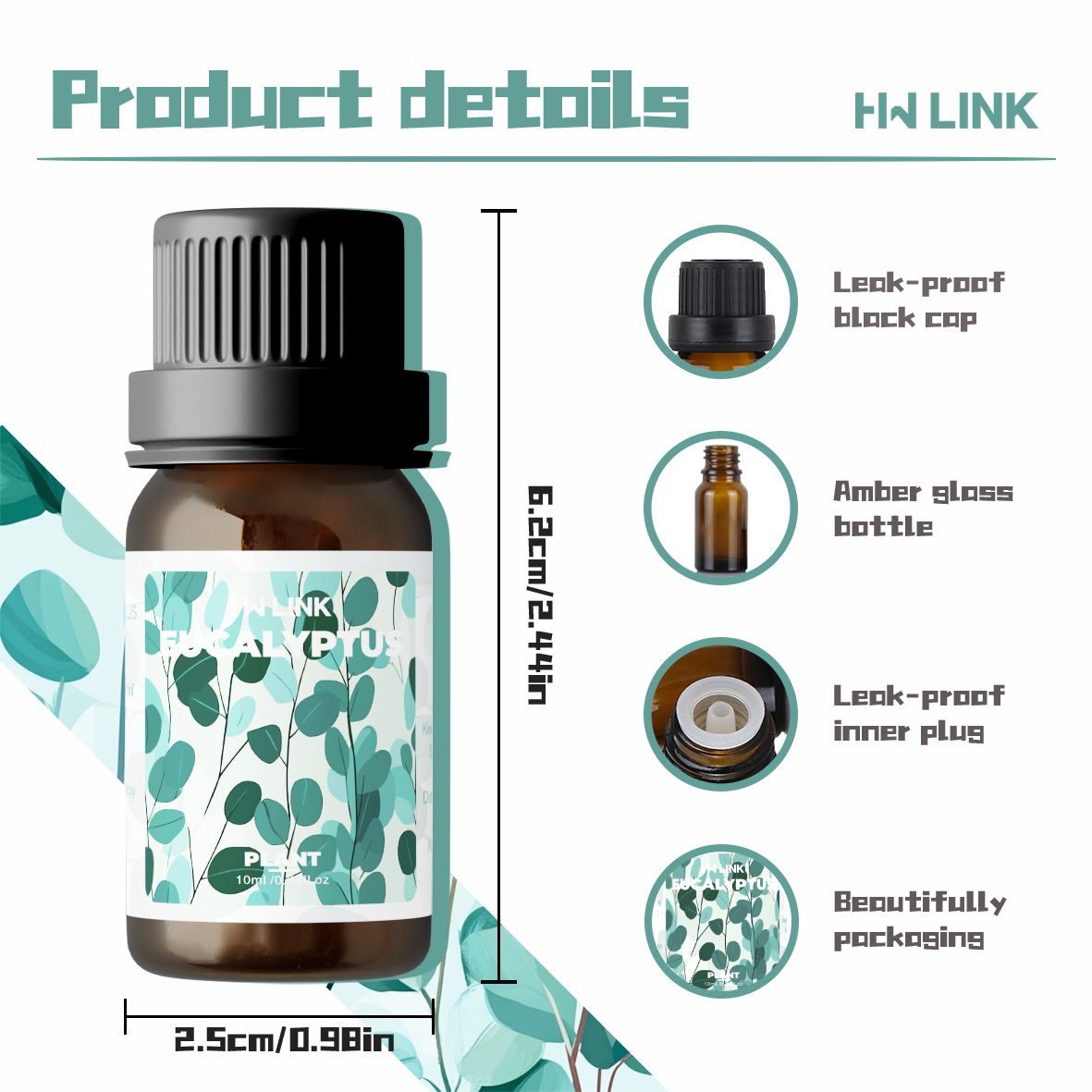 Eucalyptus Essential Oils 10ml - Hair Care Oil のレビューと価格