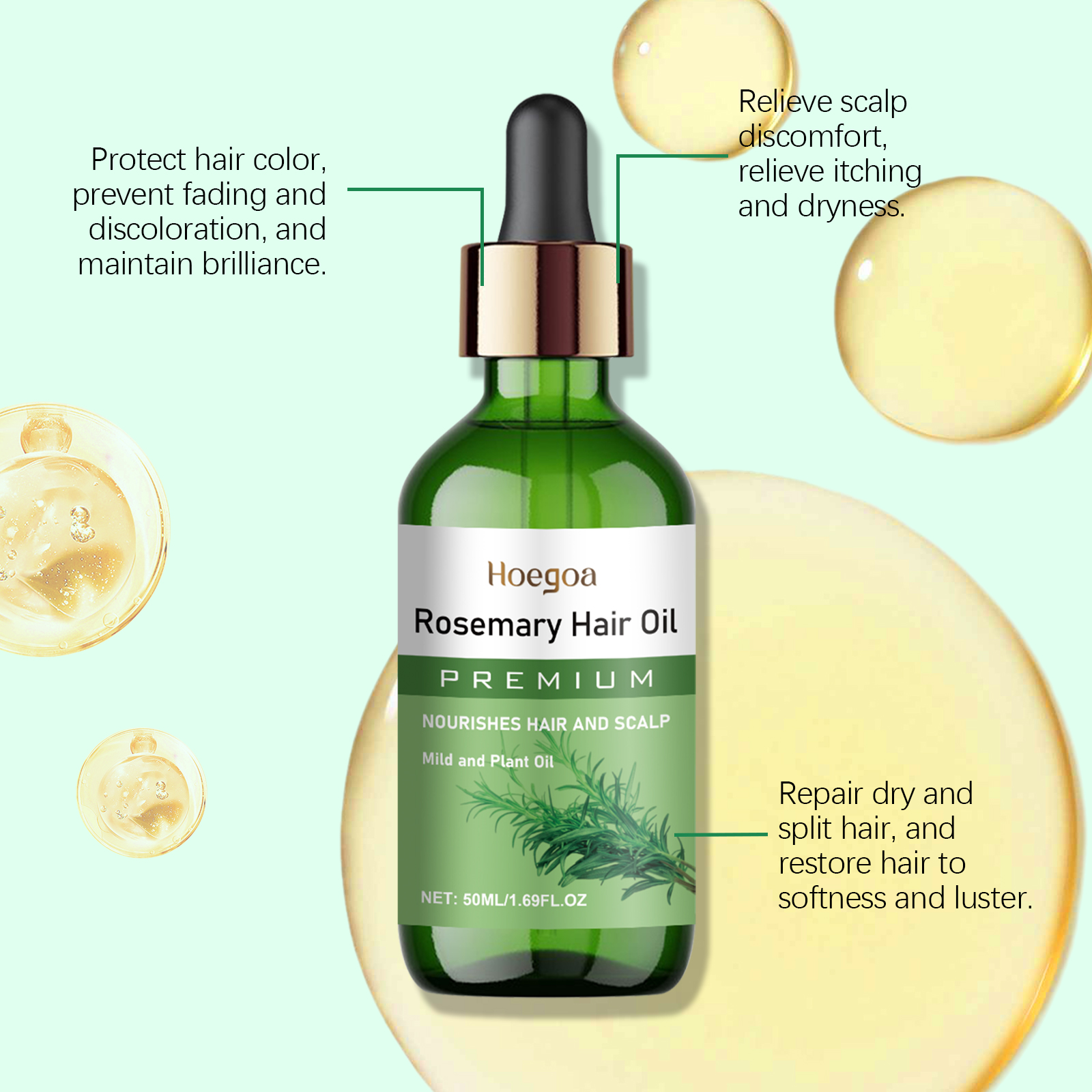 Rosemary Hair Essential Oil Sc - Rosemary Hair Oil のレビューと価格