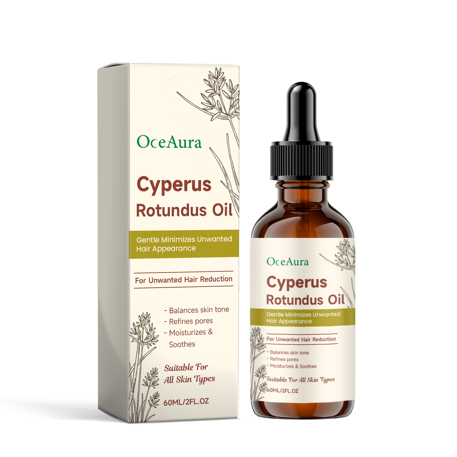 Cyperus Rotundus Hair Removal  - Hair Care Essence Oil のレビューと価格