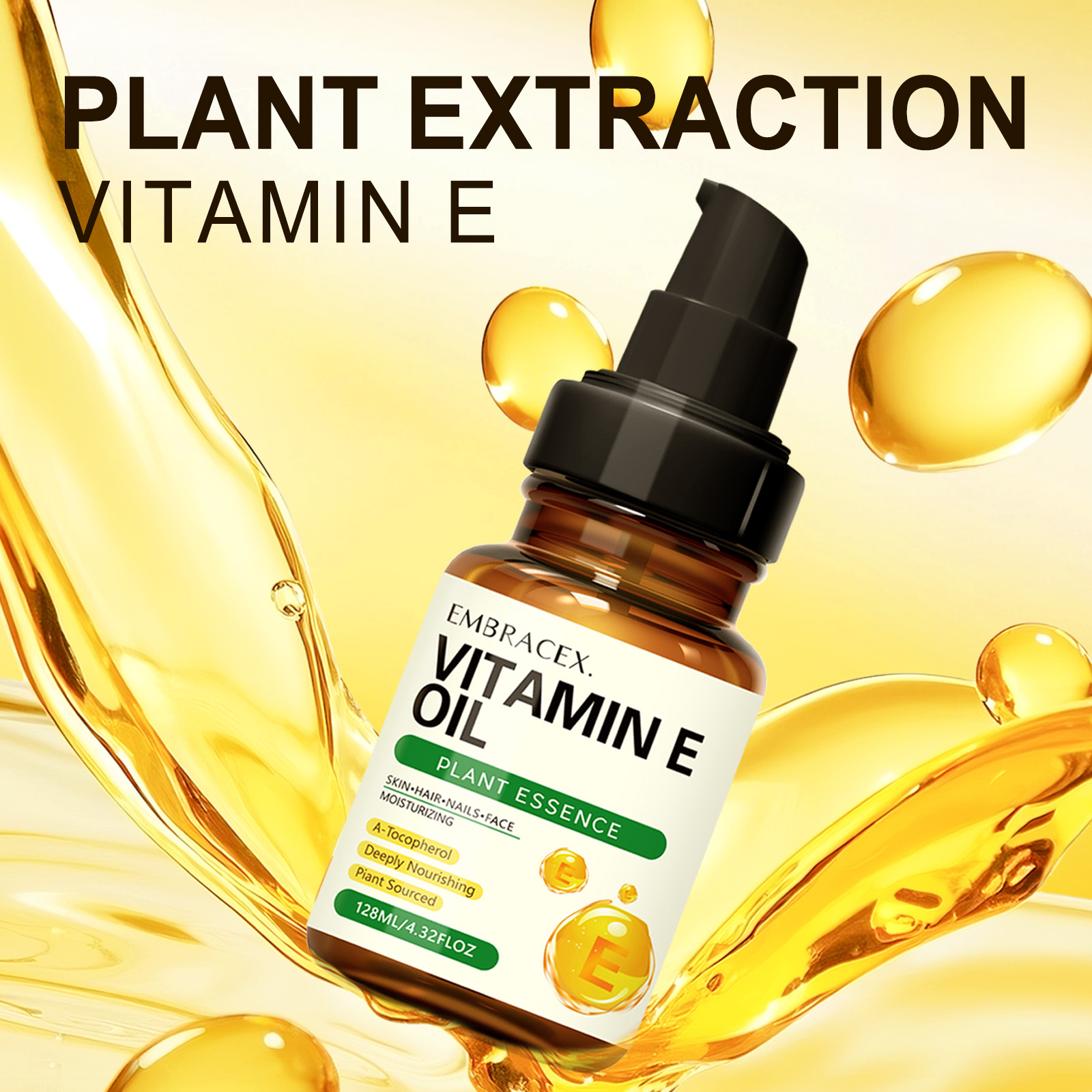 128ml Vitamin E oil Essential  - Hair Care Oil のレビューと価格