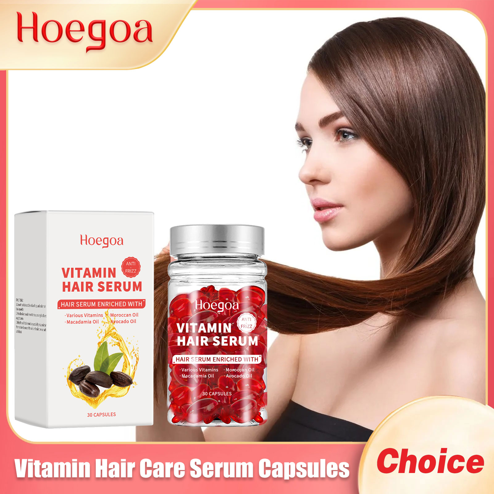 Vitamin Hair Care Serum Capsul - Hair Care Growth のレビューと価格