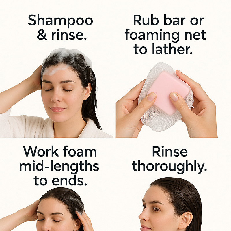 Castor Oil Conditioner Soap Ba - Hair Care Clinic のレビューと価格