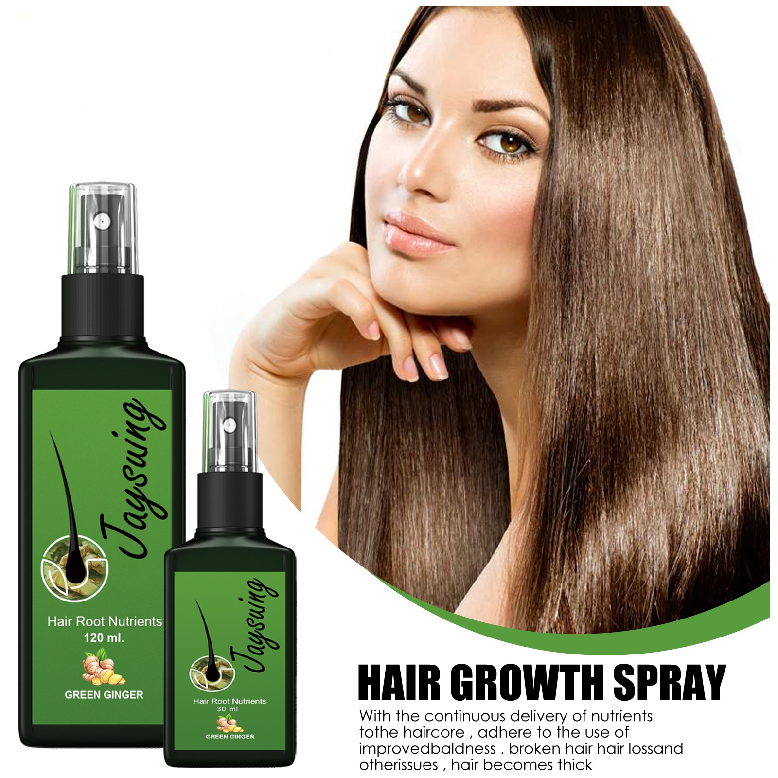 Hair Growth Oil Spray Nourishi - Hair Care Essence Oil のレビューと価格