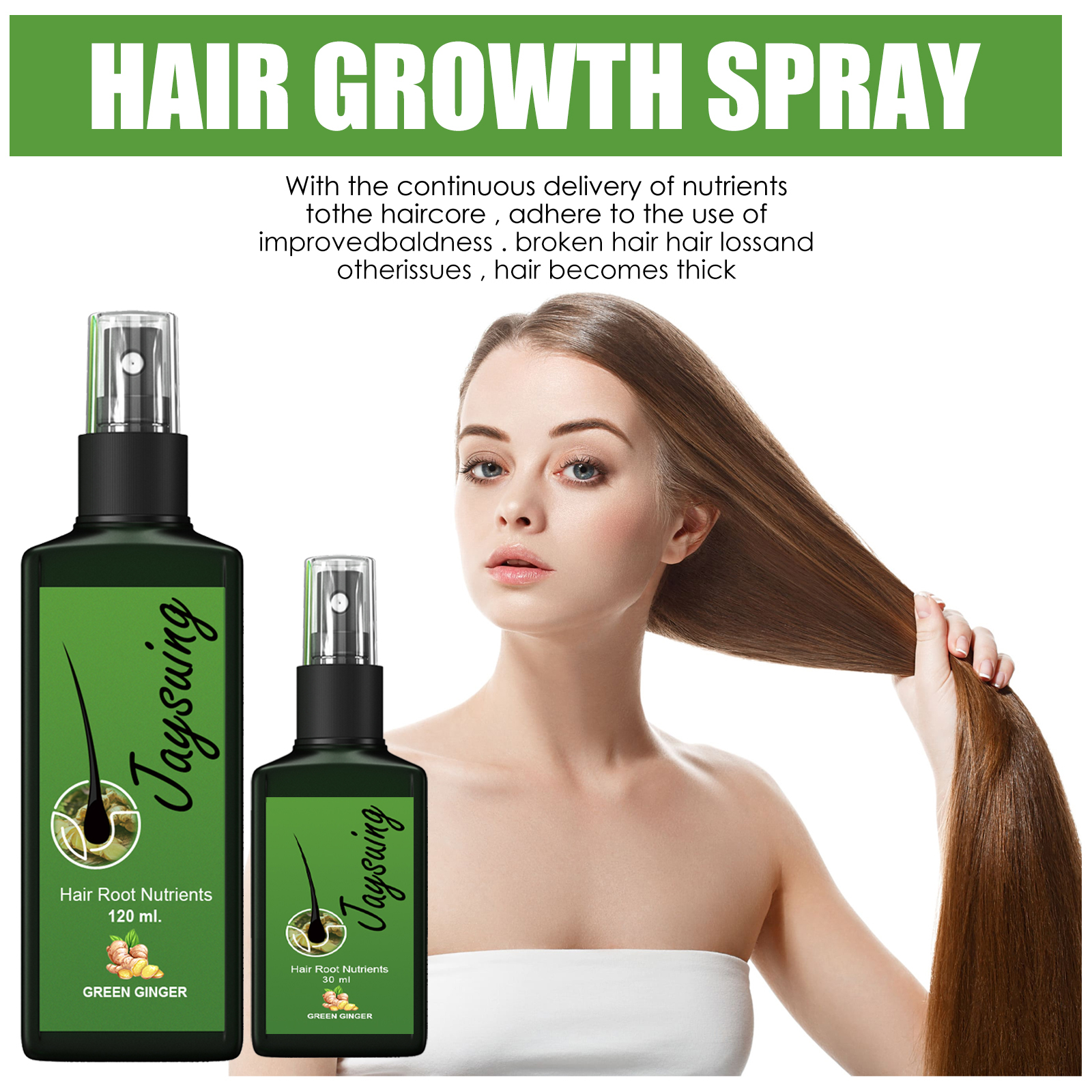 Hair Growth Oil Spray Nourishi - Hair Care Essence Oil のレビューと価格