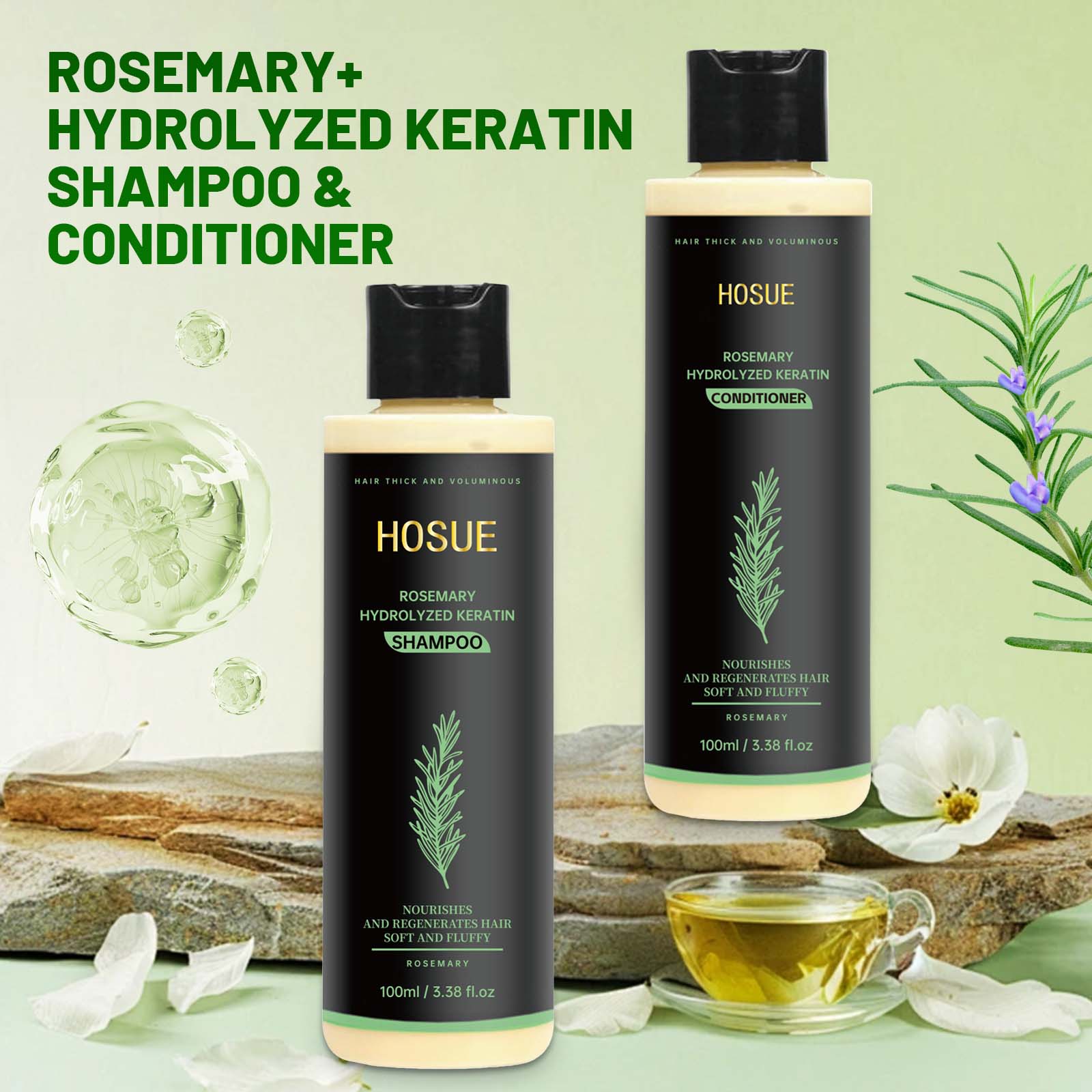Rosemary Hair Care Shampoo Con - Hair Care Dandruff のレビューと価格