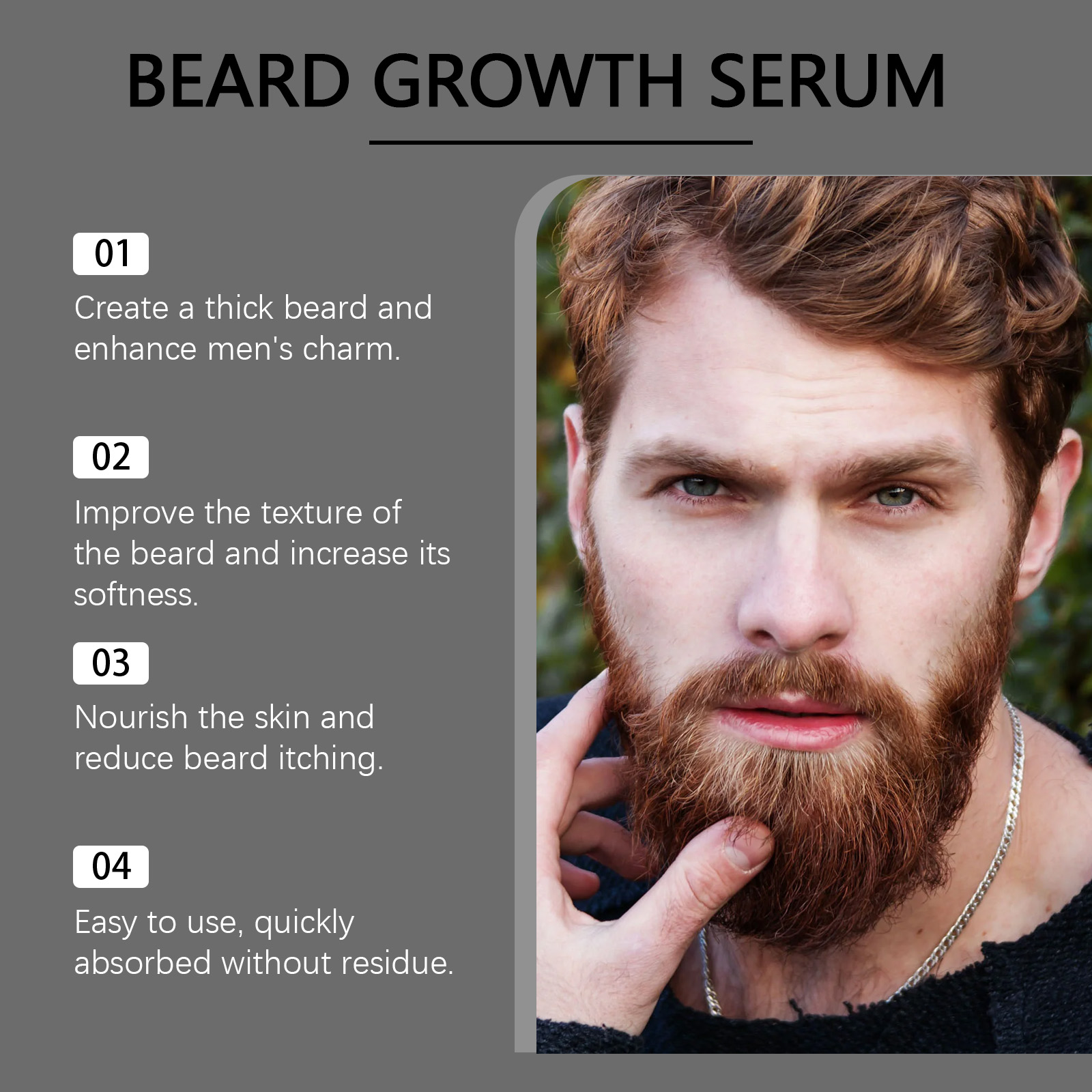 Beard Care Essential Oil Deep  - Hair Care Essence Oil のレビューと価格